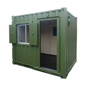 10ft Accommodation Container for Sale – Insulated Portable Living Container with Kitchen & Electrical Package