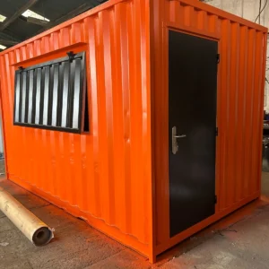 10ft x 8ft Shipping Container Food Kiosk – Street Food & Coffee Shop Container