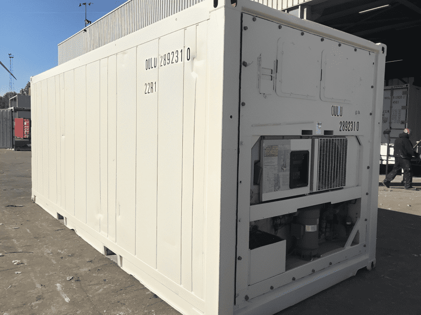 20ft Refrigerated Container −20°F to 70°F – 460V / 230V 3-Phase Industrial Reefer