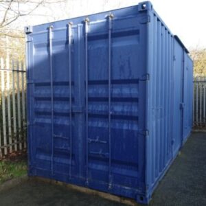 20ft Shipping Container with Additional 8ft Side Panel Doors