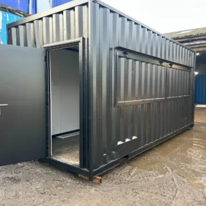 20ft x 8ft Shipping Container Food Kiosk – Street Food & Coffee Shop Unit
