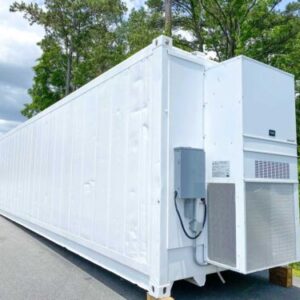 40Ft High Cube Insulated Shipping Container With 5 Ton Bard Hvac Unit