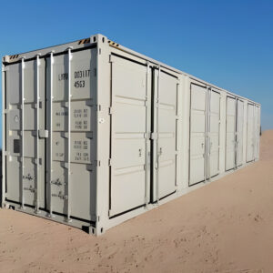 40ft High Cube Multi-Door Storage Container (Excellent Condition)