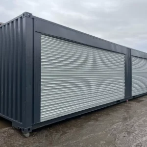 40ft x 8ft Roller Shutter Shipping Container – Secure, Accessible, and Weatherproof Storage