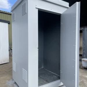 4.5ft x 4.5ft Kiosh Shipping Container Store – Compact, Secure Mini Container Shop