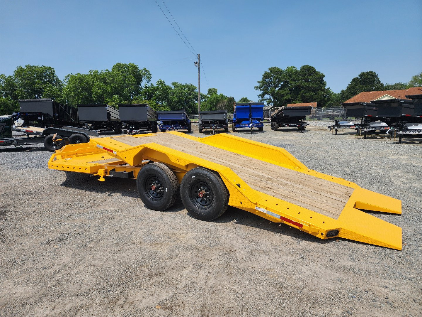 GTX 22' 16K Gravity Tilt Trailer - Heavy-Duty Equipment Hauler