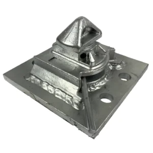 Shipping Container Twistlock Fixing Plate – Ground Fixing Bolt Down ISO Standard